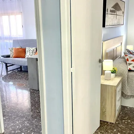 Διαμέρισμα Apartbeach Anagabu Frente Playa Y Gran Terraza Σαλού