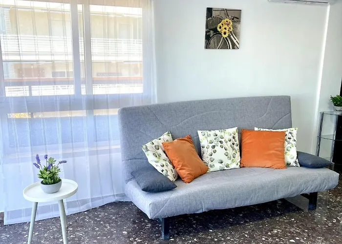 Apartbeach Anagabu Frente Playa Y Gran Terraza Apartment Salou